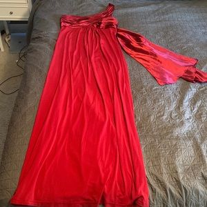 Red Davids bridal dress